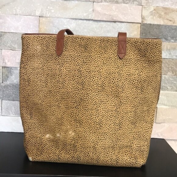MADEWELL Genuine Calf Hair Med.Transport Tote(4) - Picture 9 of 11